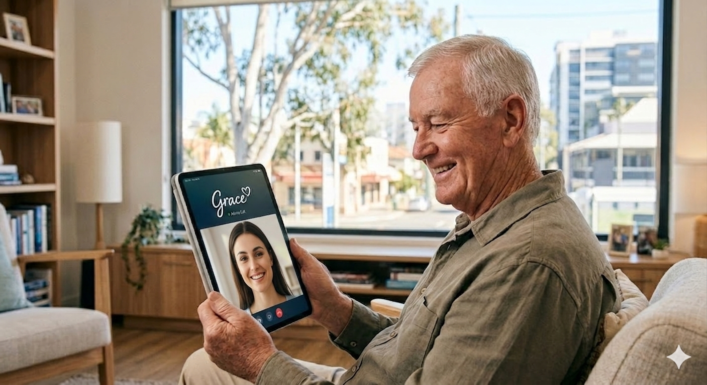 phone dialling CareCob Grace call-back